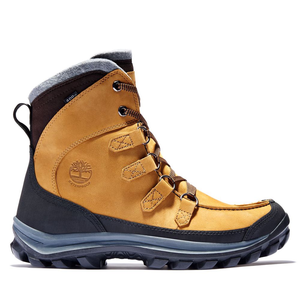 Botas de Invierno Timberland Argentina Hombre - Chillberg Insulated - Marrones/Negras - GIUKYH-548